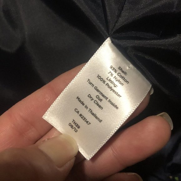 Talbots Womens Rainbow Colorful Striped Mandarin Collar Blazer Jacket Size 2P - Picture 9 of 11